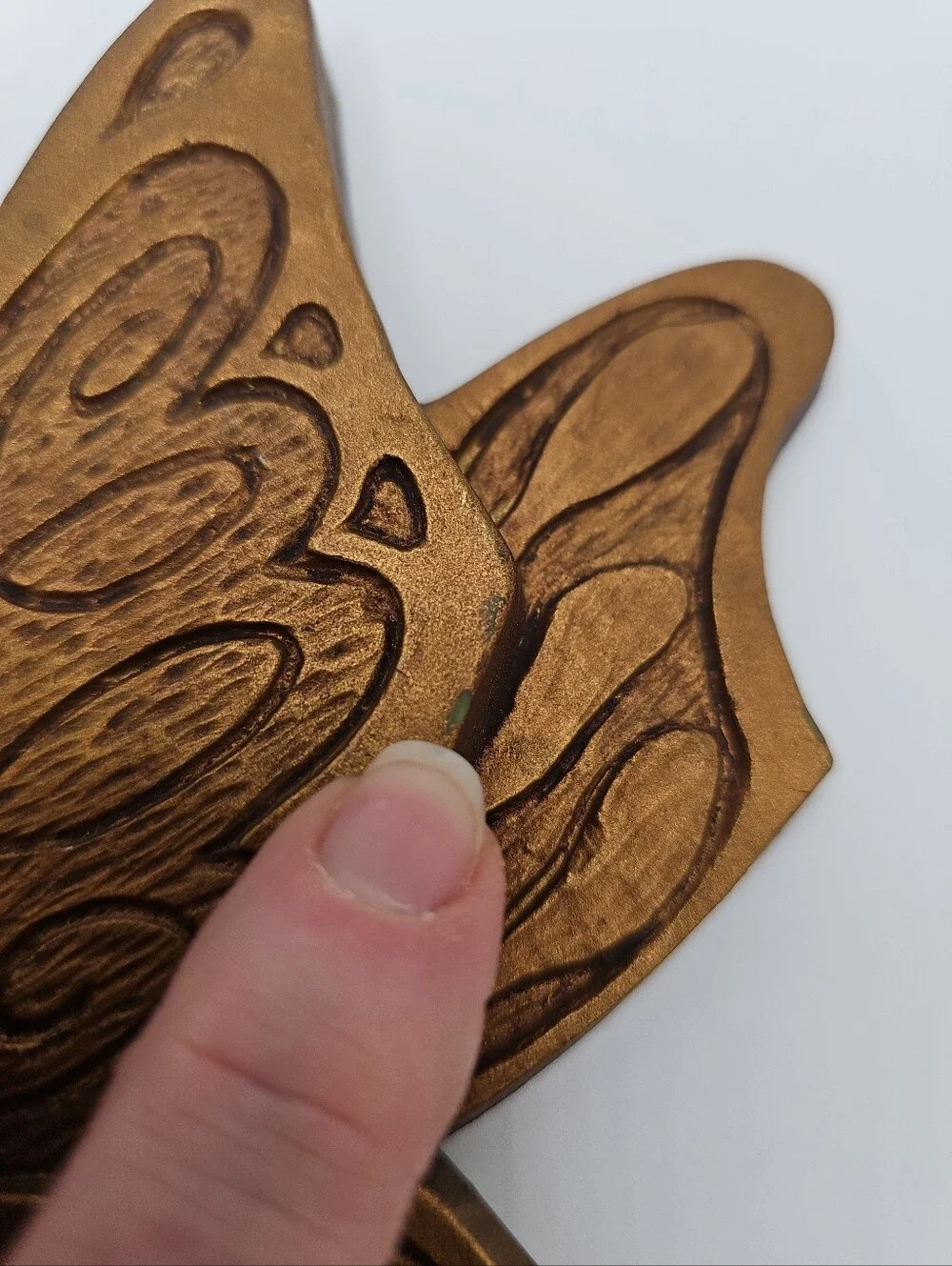 Vintage 1970's Butterfly Wall Plaques
